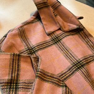 Midi Length Wild Fable Plaid Shirt Jacket